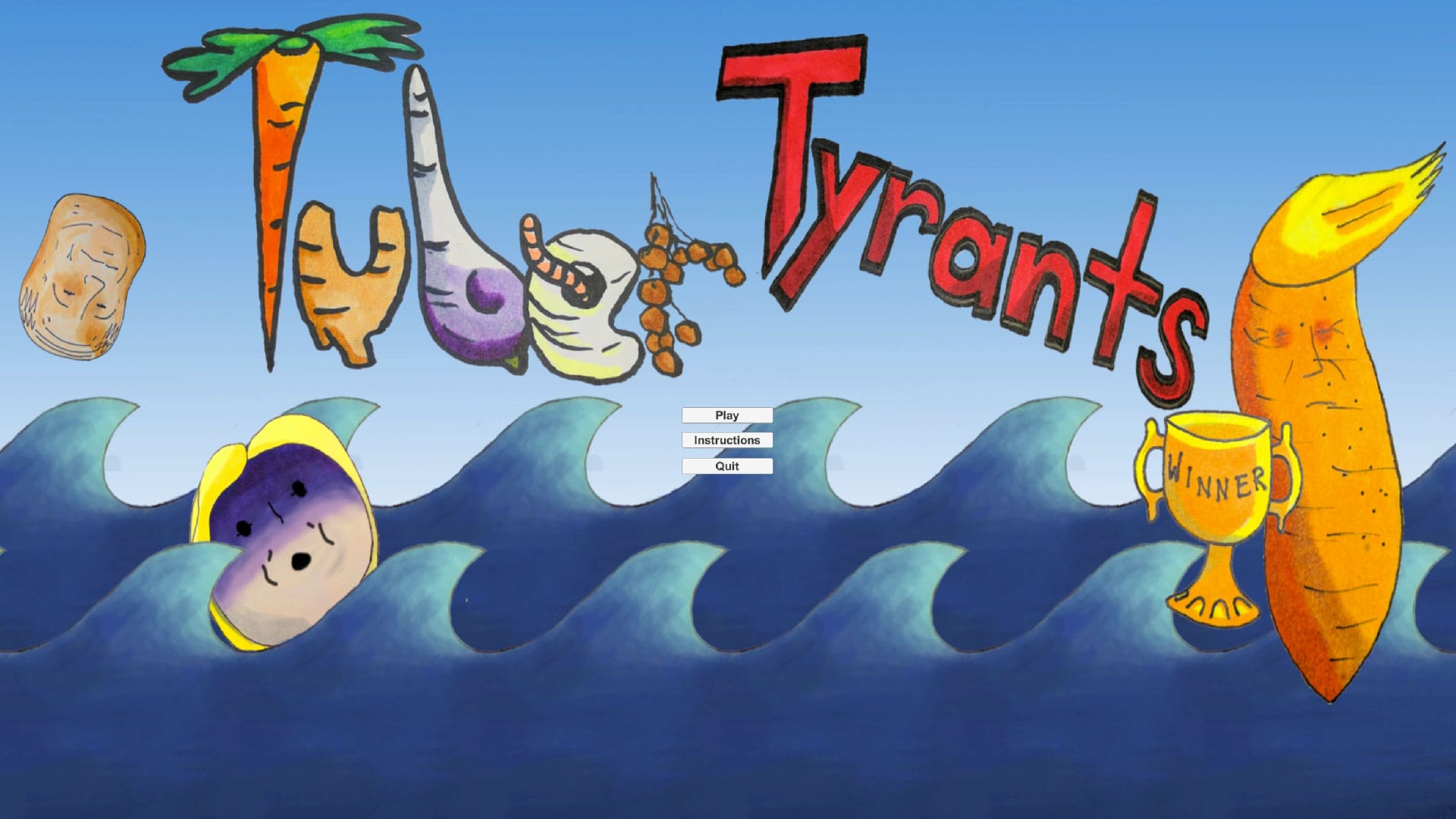 thumbnail showing a screen from the Tuber Tyrants project